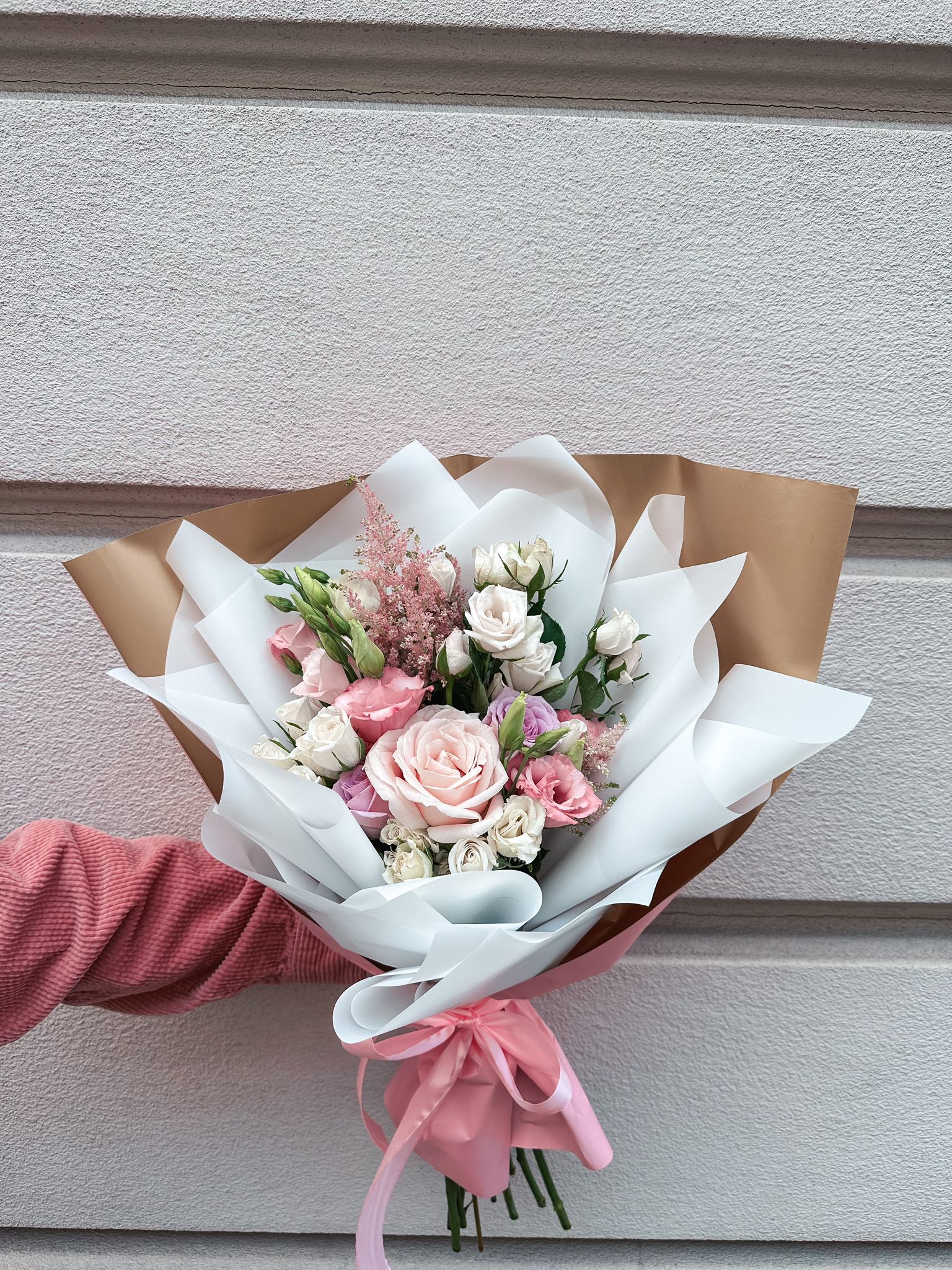 Buchet pastelat Wildest Dreams