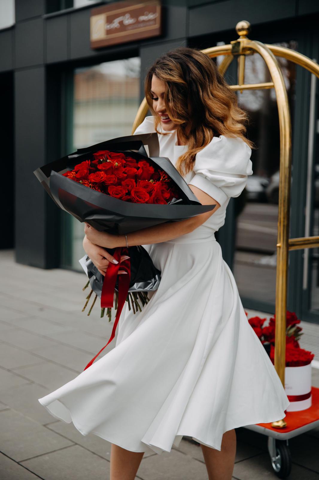 Buchet de trandafiri- Classy& Elegant