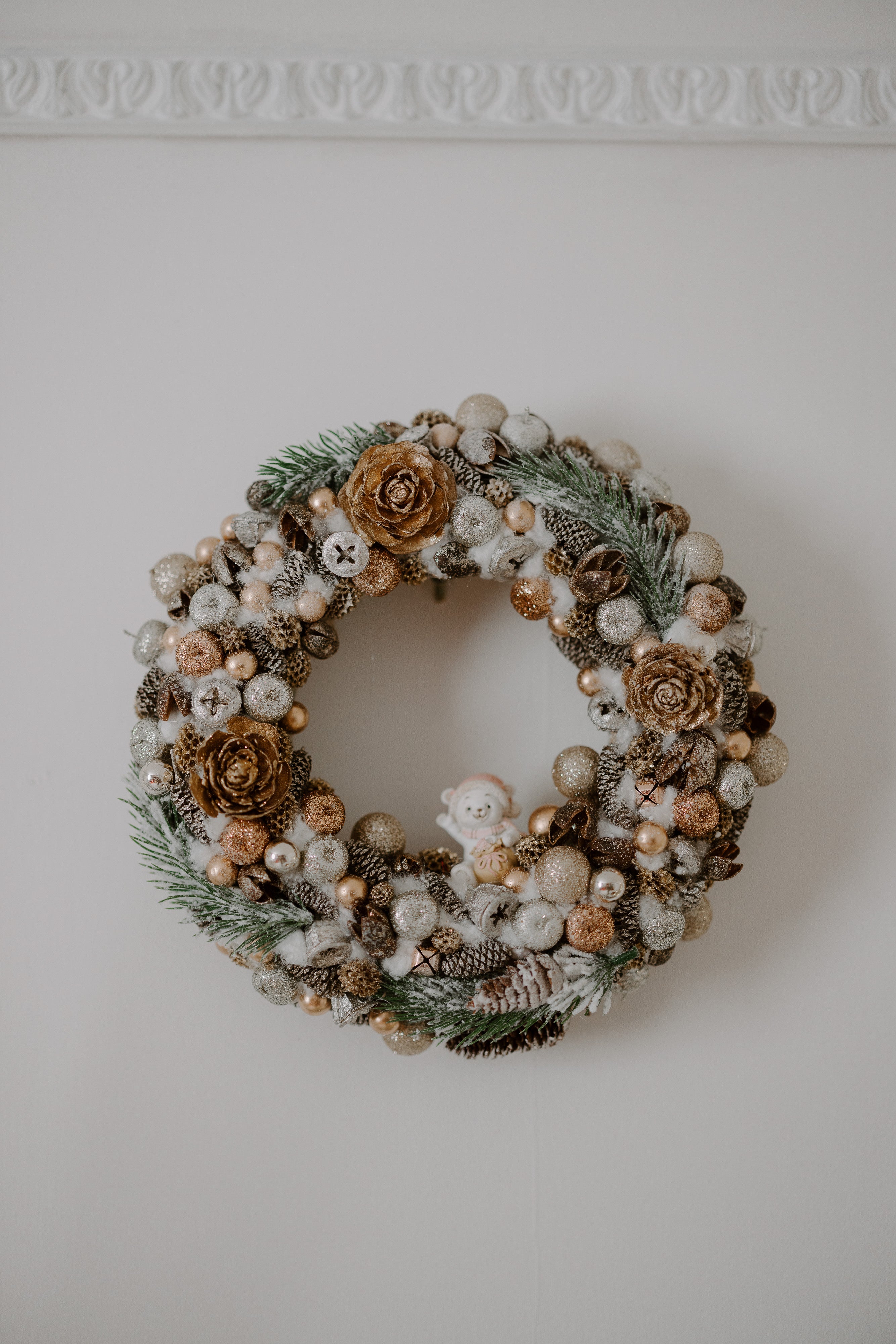 Coronita decorativa de Craciun
