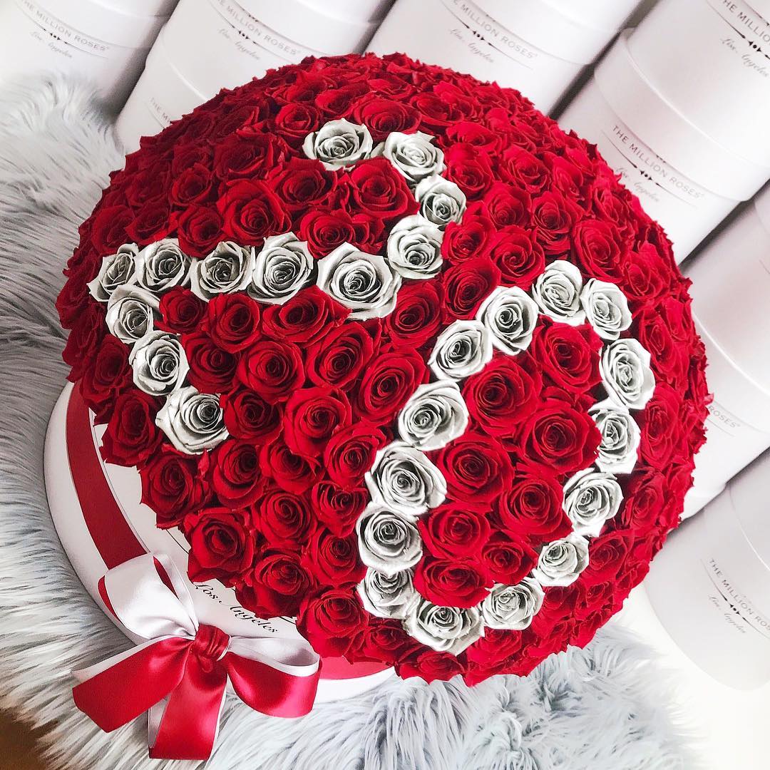 aranjament de lux, 1000roses