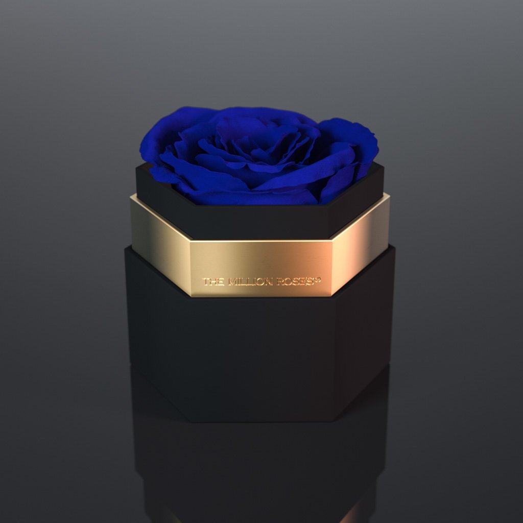 One in a Million  - Trandafir criogenat albastru
