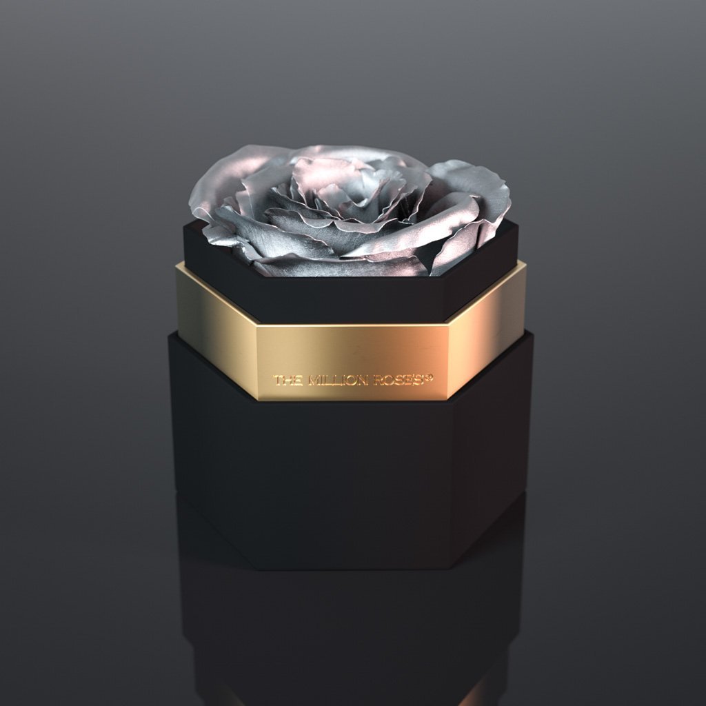 One in a Million  - Trandafir criogenat argintiu