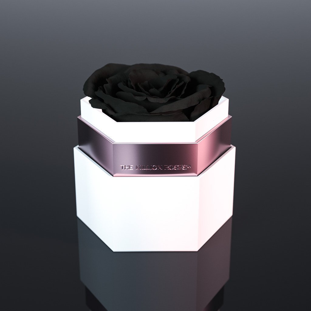 One in a Million - Trandafir criogenat negru