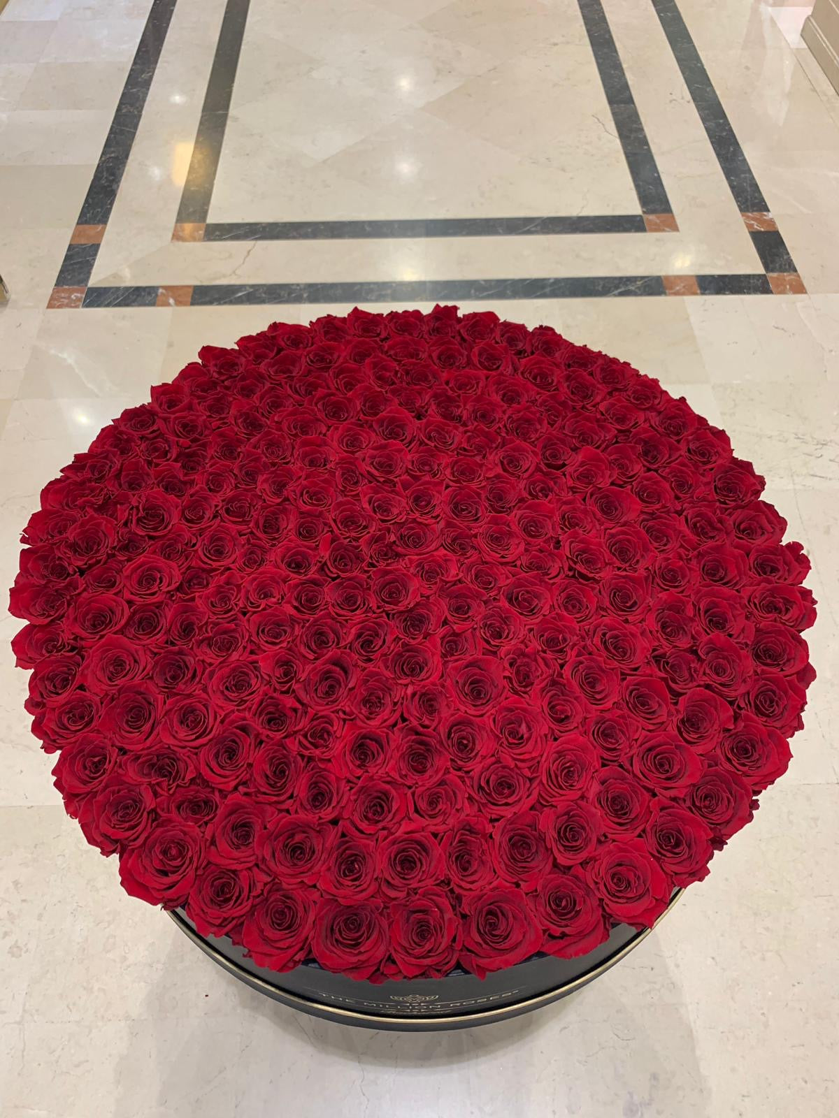 201 Trandafiri criogenați roșii - The Million Luxury