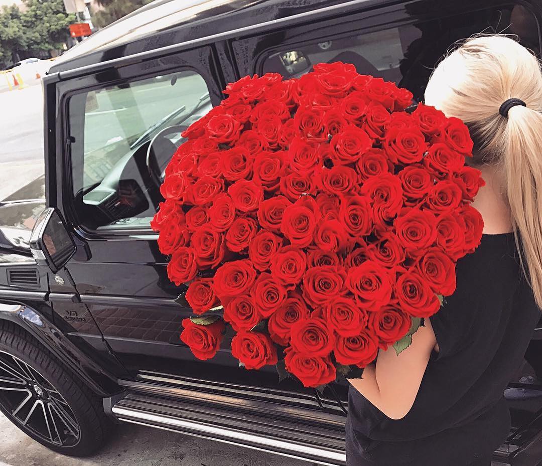 Buchet de trandafiri naturali rosii - O iubire eterna