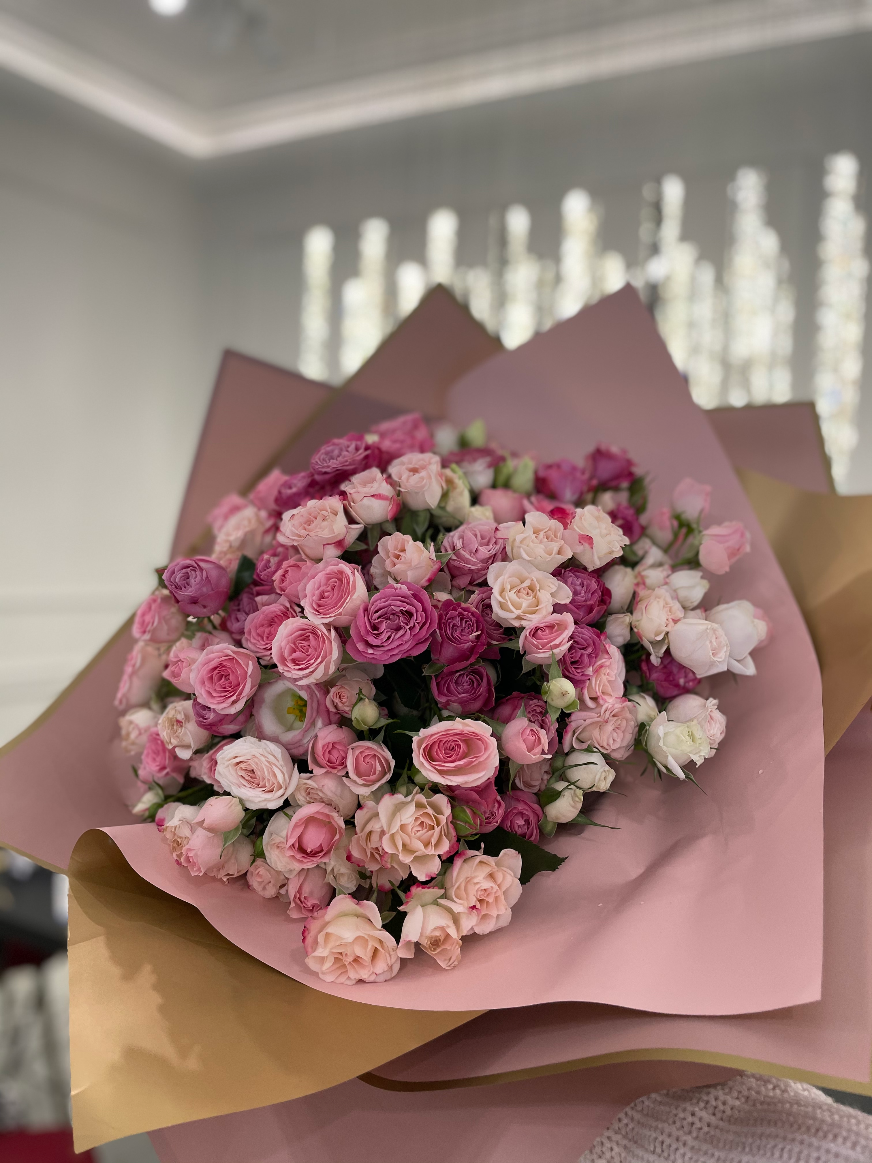 Buchet de trandafiri minirose -Princess