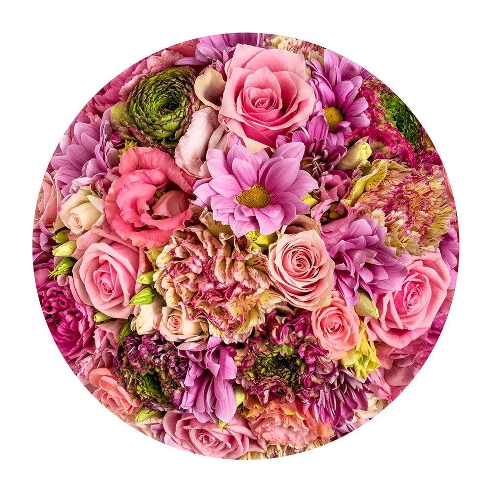 Buchet de primăvară-Flori mixte in cutie