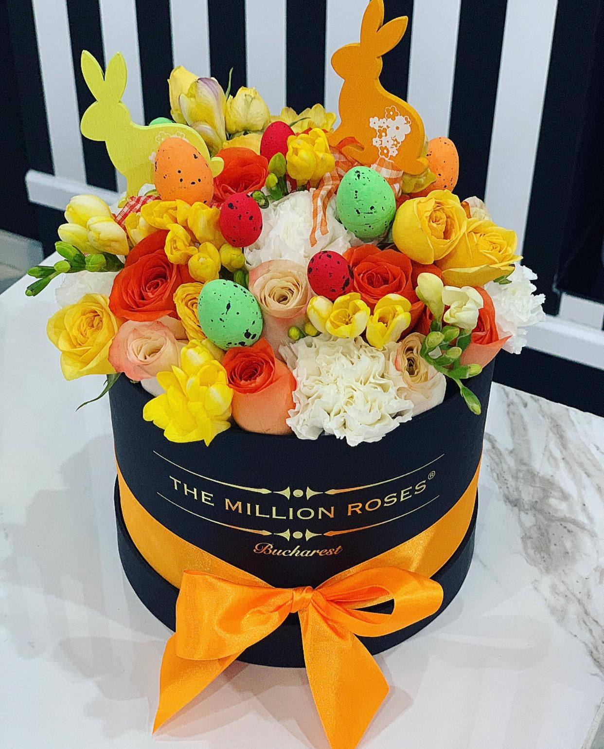 aranjamente pascale, aranjamente flori paste trandafiri, flori naturale